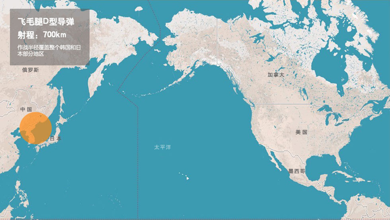 SCUD-D wë-D͌(do) ǣHwasong-7͏(do) ̣700km (zhn)돽w(g)n(gu)ձֵ؅^(q)